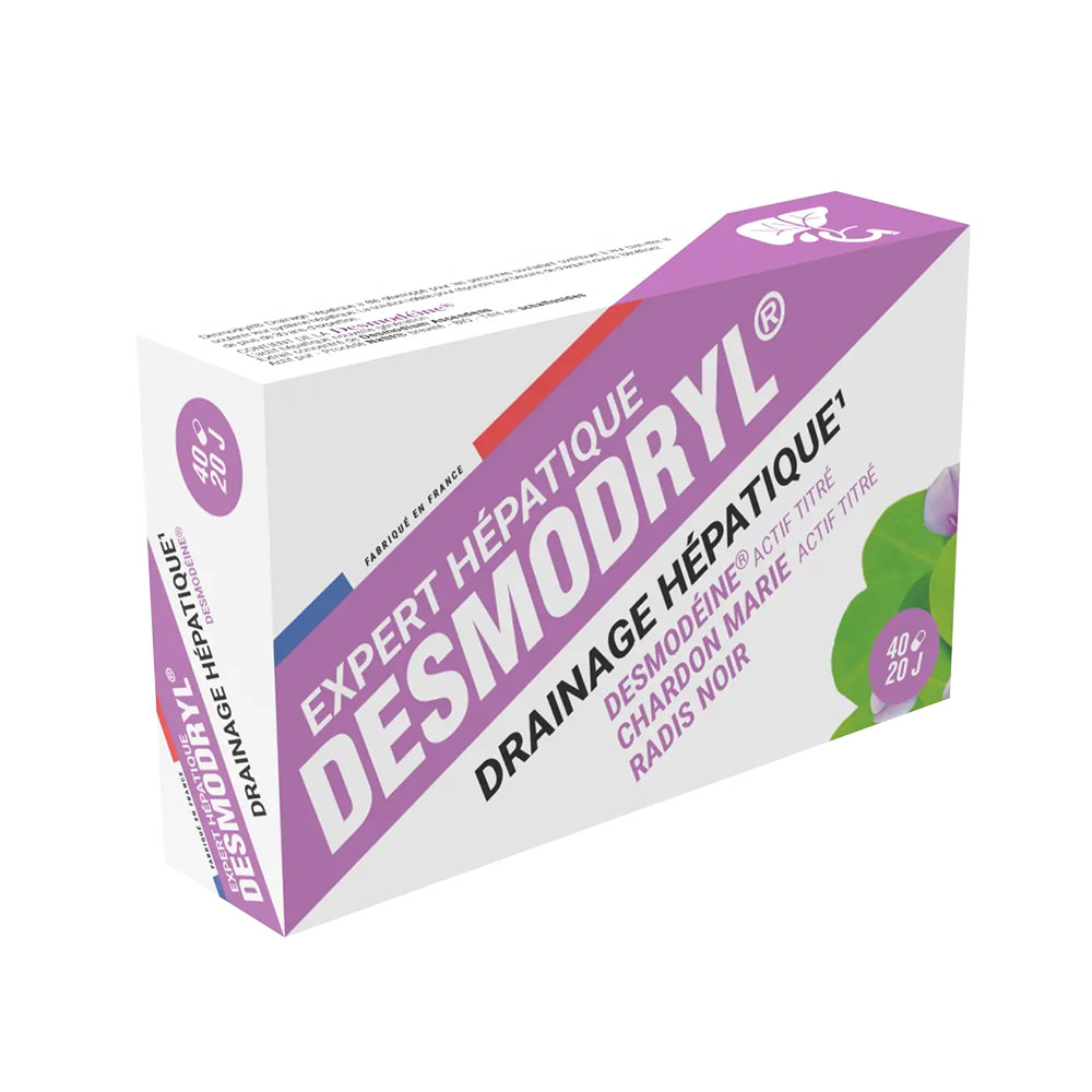 Flora Natura Desmodryl® Drenaje hepático 40 cápsulas