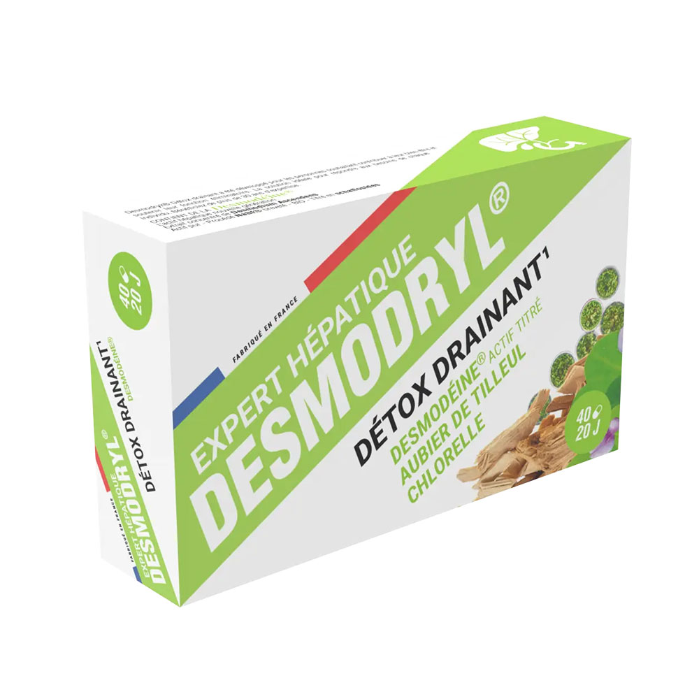 Flora Natura Desmodryl® Drenaje detox 40 cápsulas
