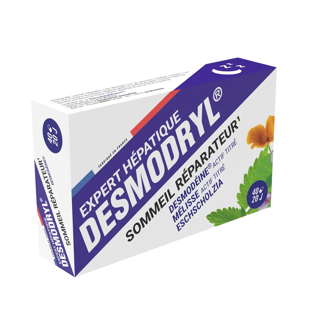 Flora Natura Desmodryl® Sueño reparador 40 cápsulas