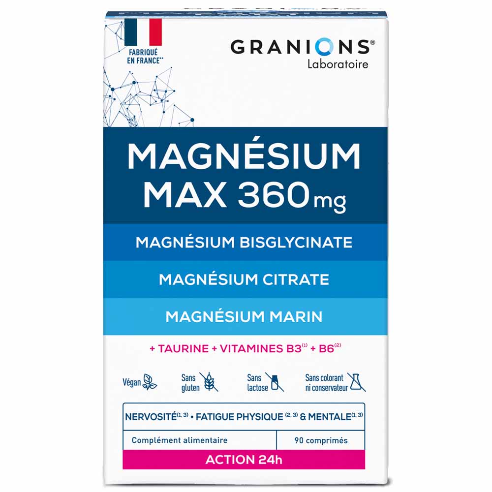 Granions Magnesio Max 360mg 90 comprimidos