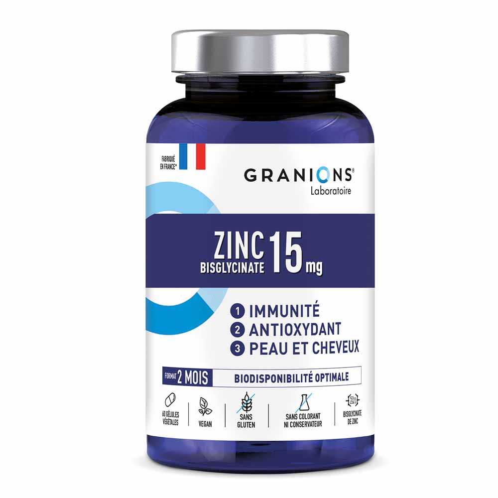 Granions ZINC Imunnity - Antioxidant x60 cápsulas