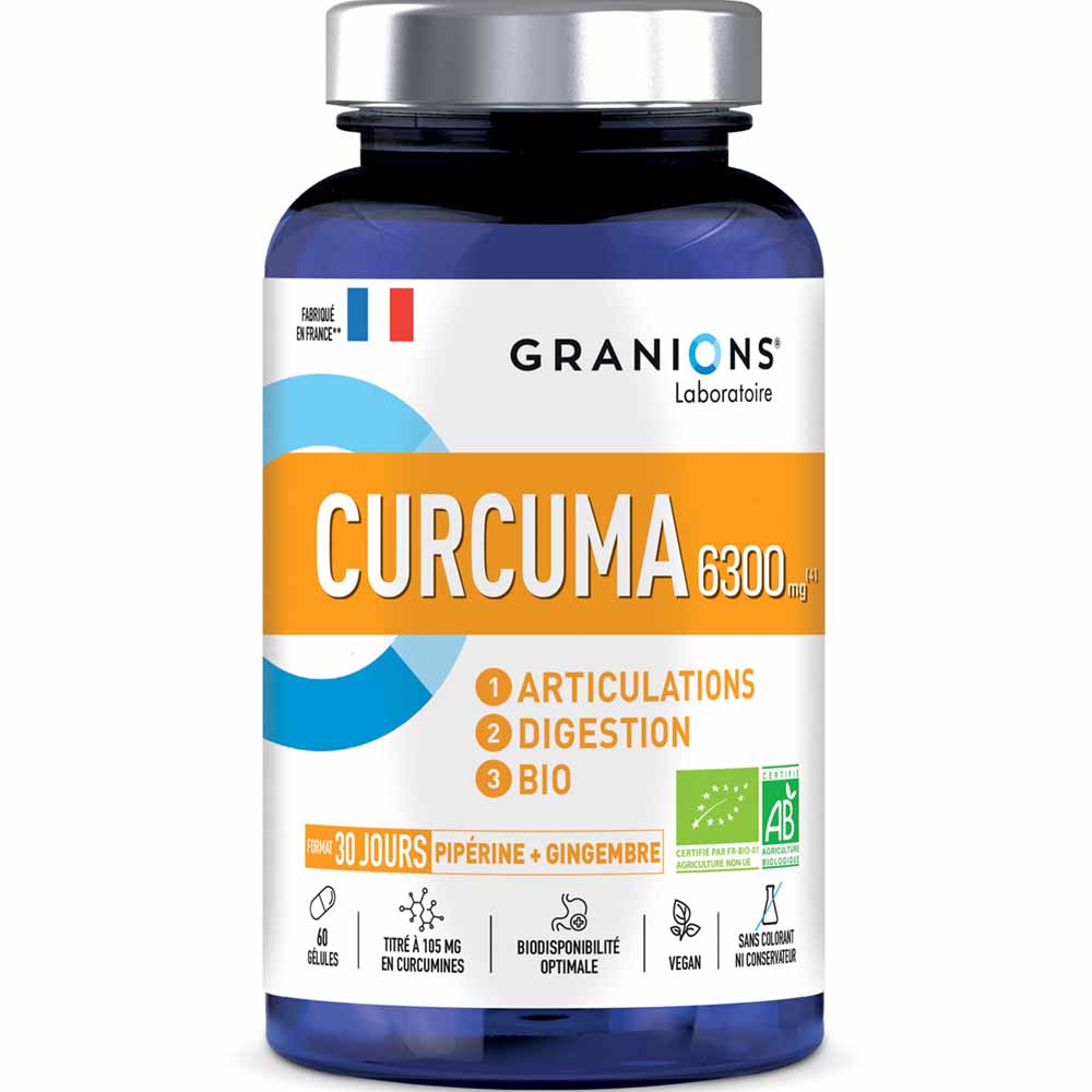 Granions Cúrcuma bio 60 cápsulas