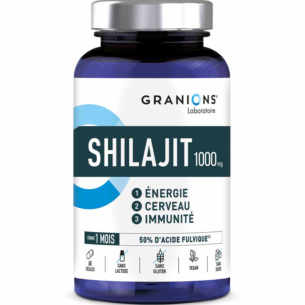 Granions Shilajit 1000 mg 60 cápsulas