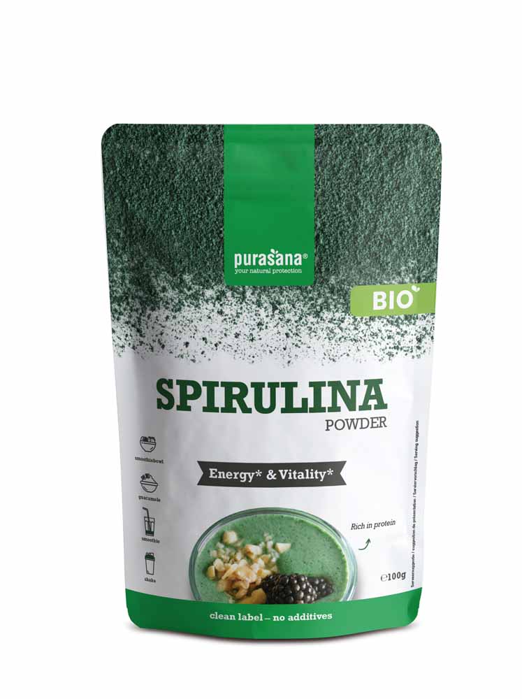 Purasana Espirulina en polvo 100 g