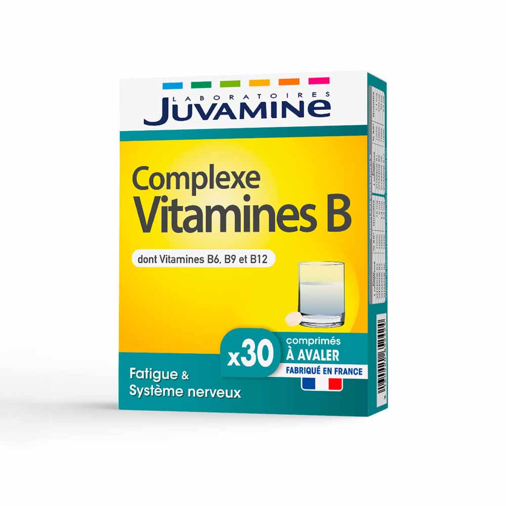 Juvamine Complejo vitaminas B Fatiga y sistema nervioso 30 cápsulas
