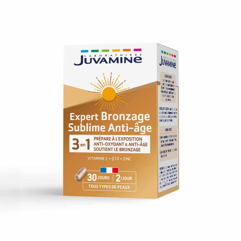 Juvamine Bronceado sublime experto 60 cápsulas