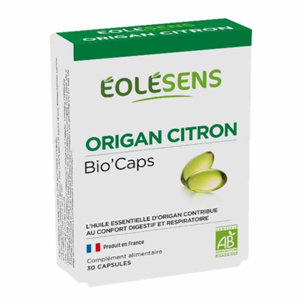 Eolesens Biocaps orégano y limón 30 cápsulas