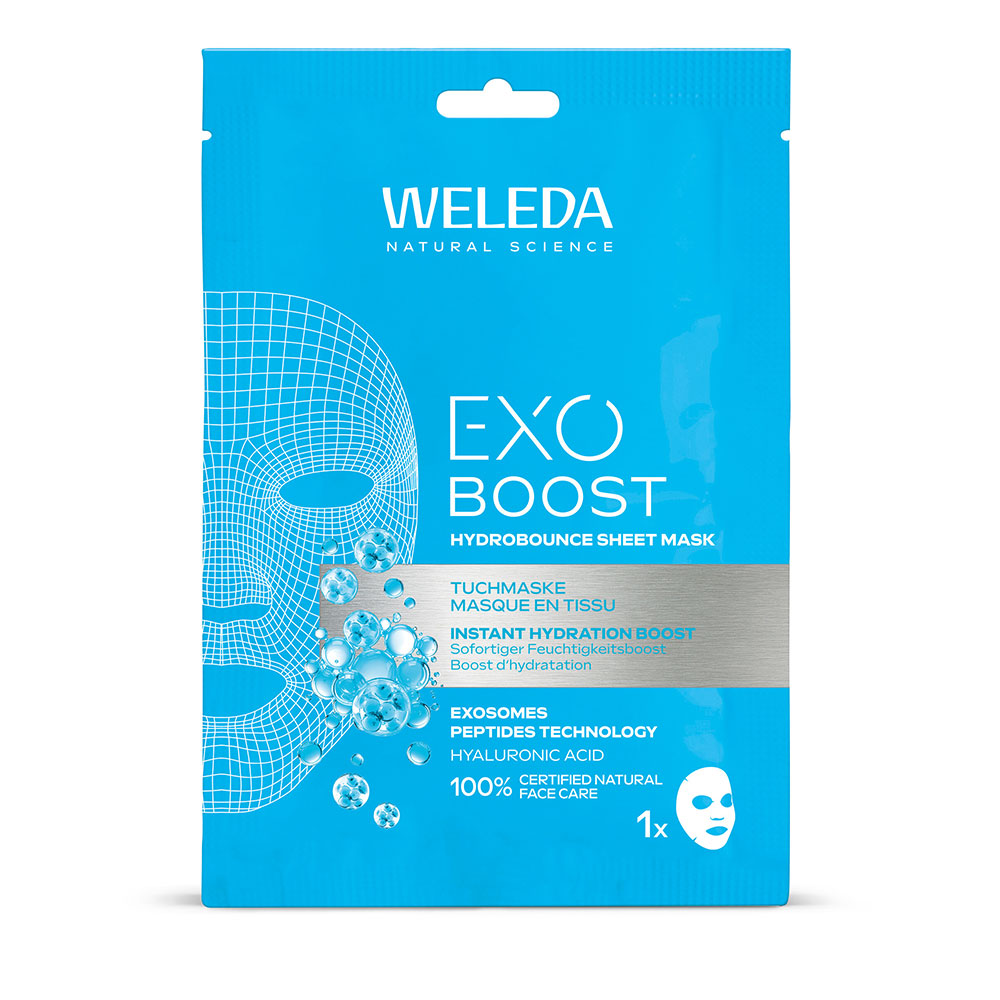 Weleda Exo Boost Mascarilla en tejido Hydrobounce 20 ml