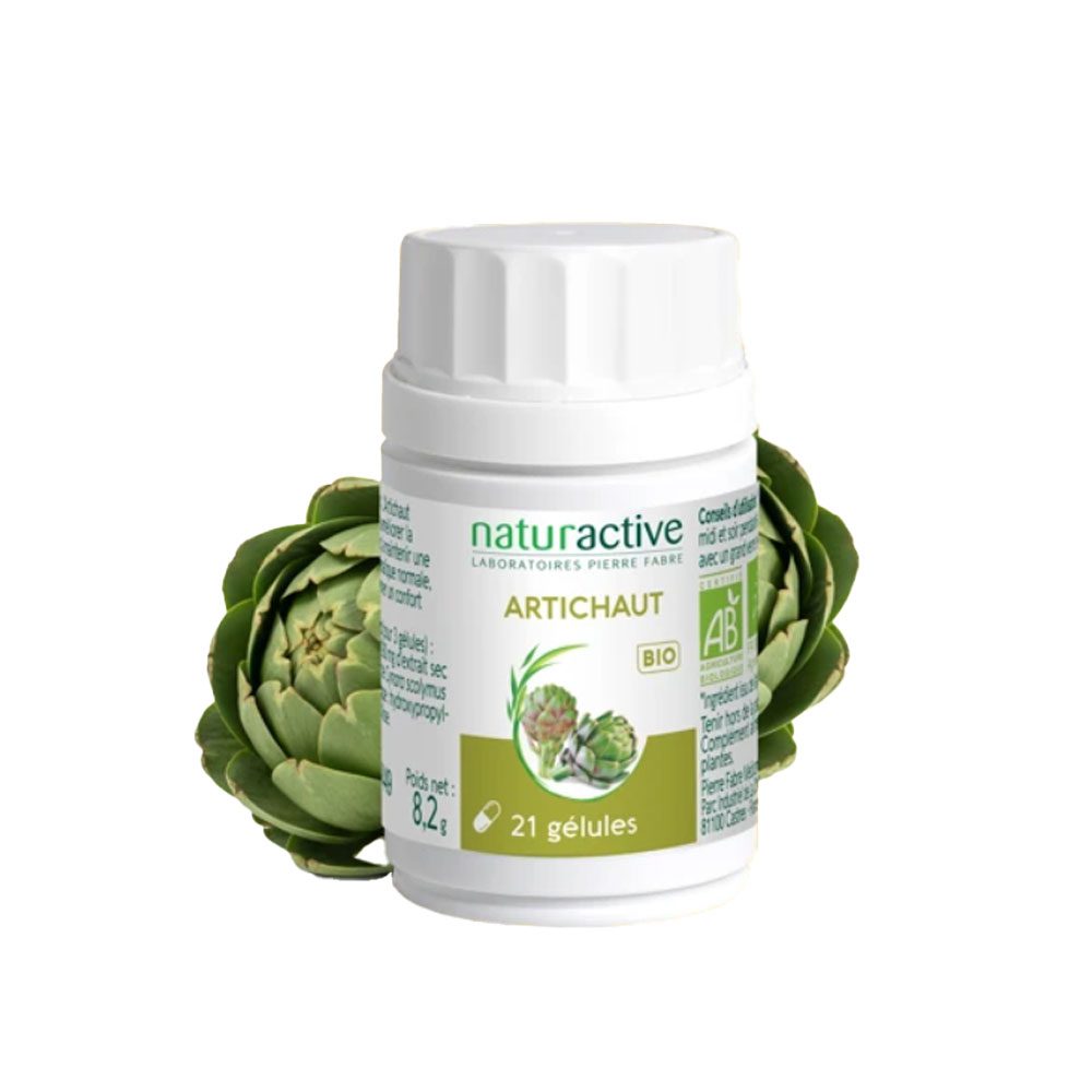 Naturactive Alcachofa bio 21 cápsulas