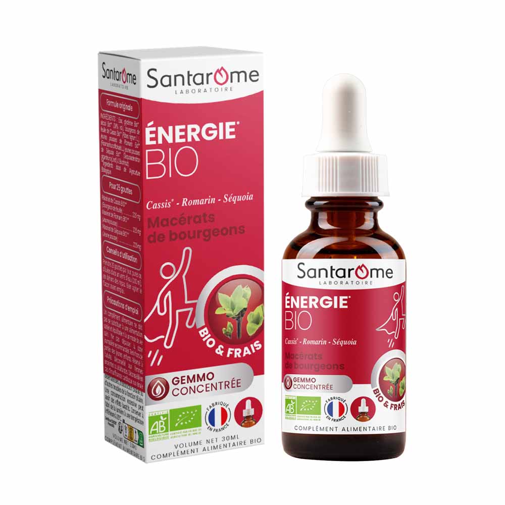 Santarome Gemmo Energía bio macerado de yemas 30 ml