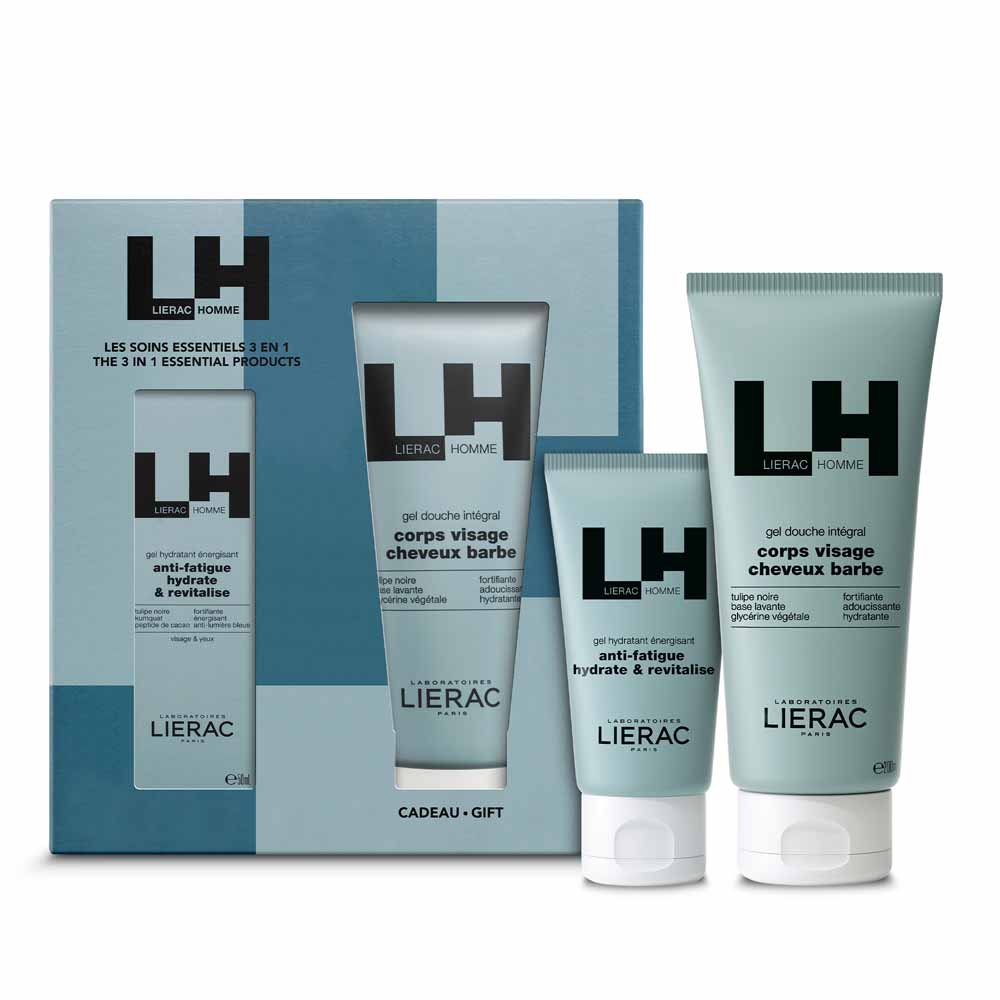 Lierac Hombre Pack gel hidratante + gel de ducha