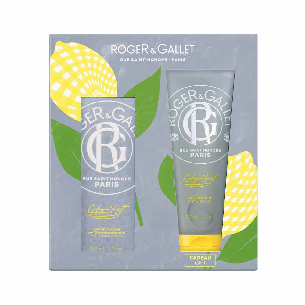 Roger & Gallet Cologne Twist Set regalo Día del Padre Colonia Twist + Gel de ducha 300 ml