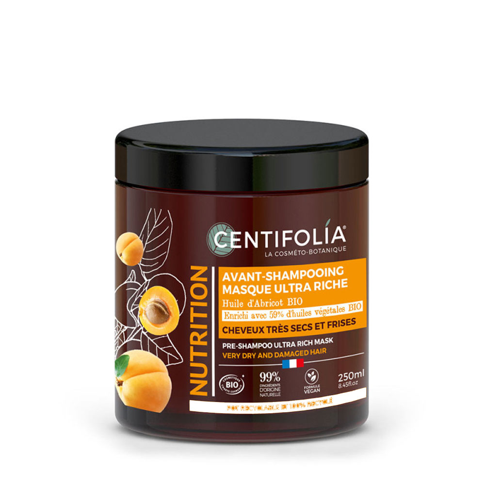 Centifolia Nutrición Mascarilla pre-champú ultra rica bio 250 ml