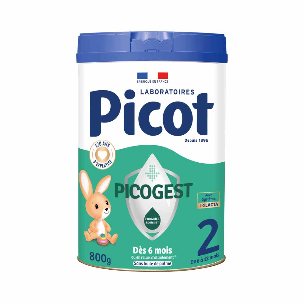 Picot Picogest 2 preparación para bebés espesada con almidón de 6 a 12 meses 800 g