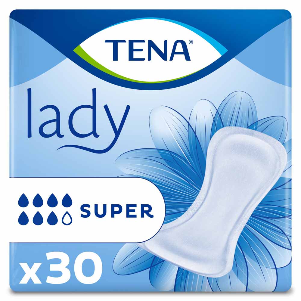 Tena Lady Super salvaslips absorbentes 30 unidades