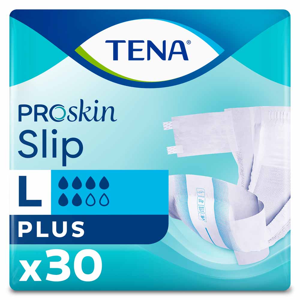 Tena Slip ProSkin Plus cambios completos grandes 30 unidades