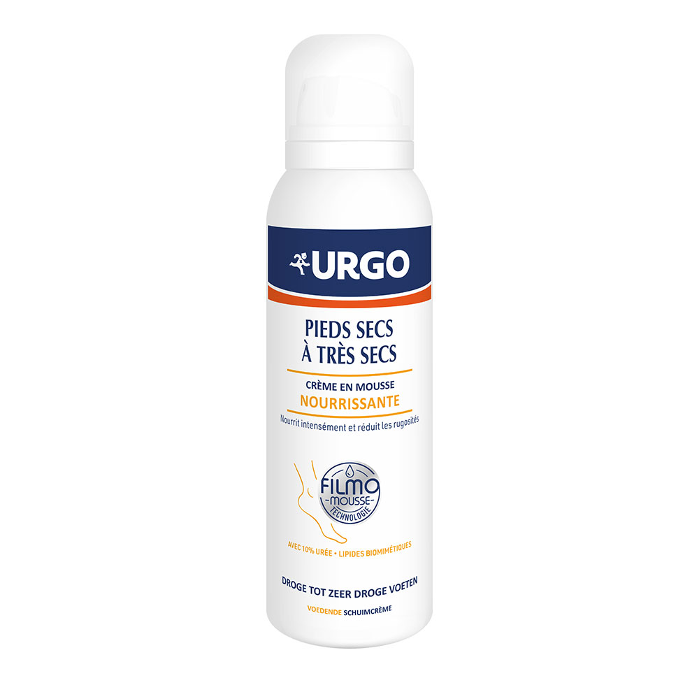 Urgo Crema en espuma nutritiva para pies muy secos 125 ml