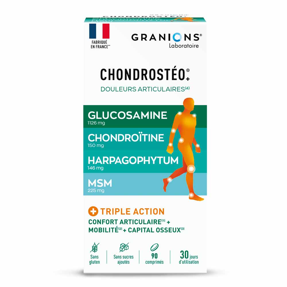 Granions Chondrosteo+ Articulaciones 90 comprimidos Condrosteo 90 Comprimes