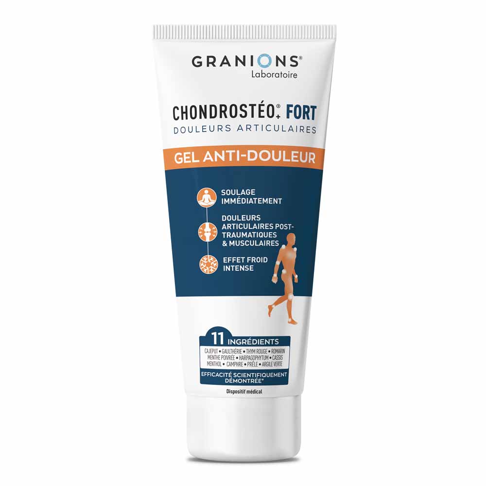 Granions Chondrostéo Gel antídolor Fort efecto frío intenso 100 ml