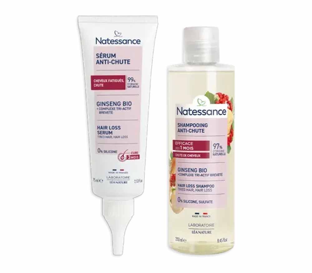 Natessance Pack champú + sérum anticaída 325 ml