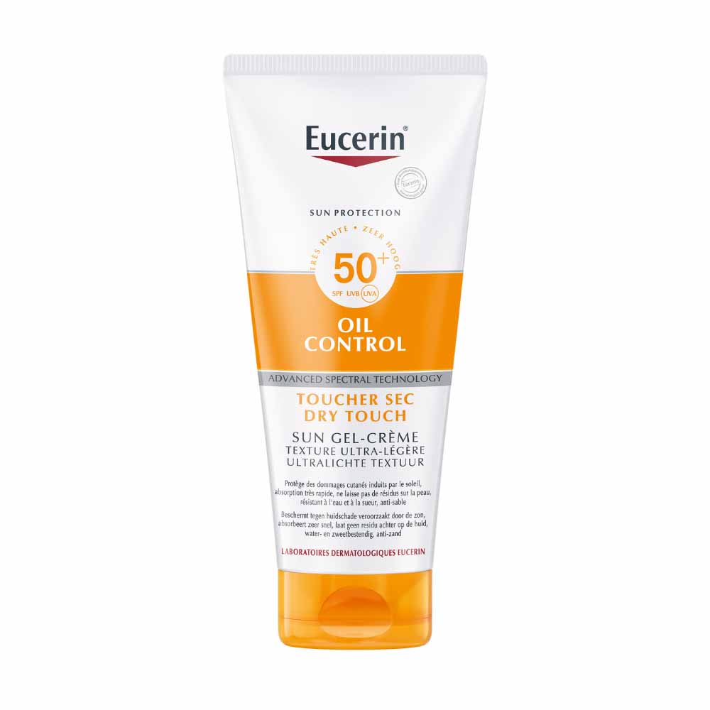 Eucerin Sun Protection Gel-crema control de brillo SPF50+ acabado seco 200 ml