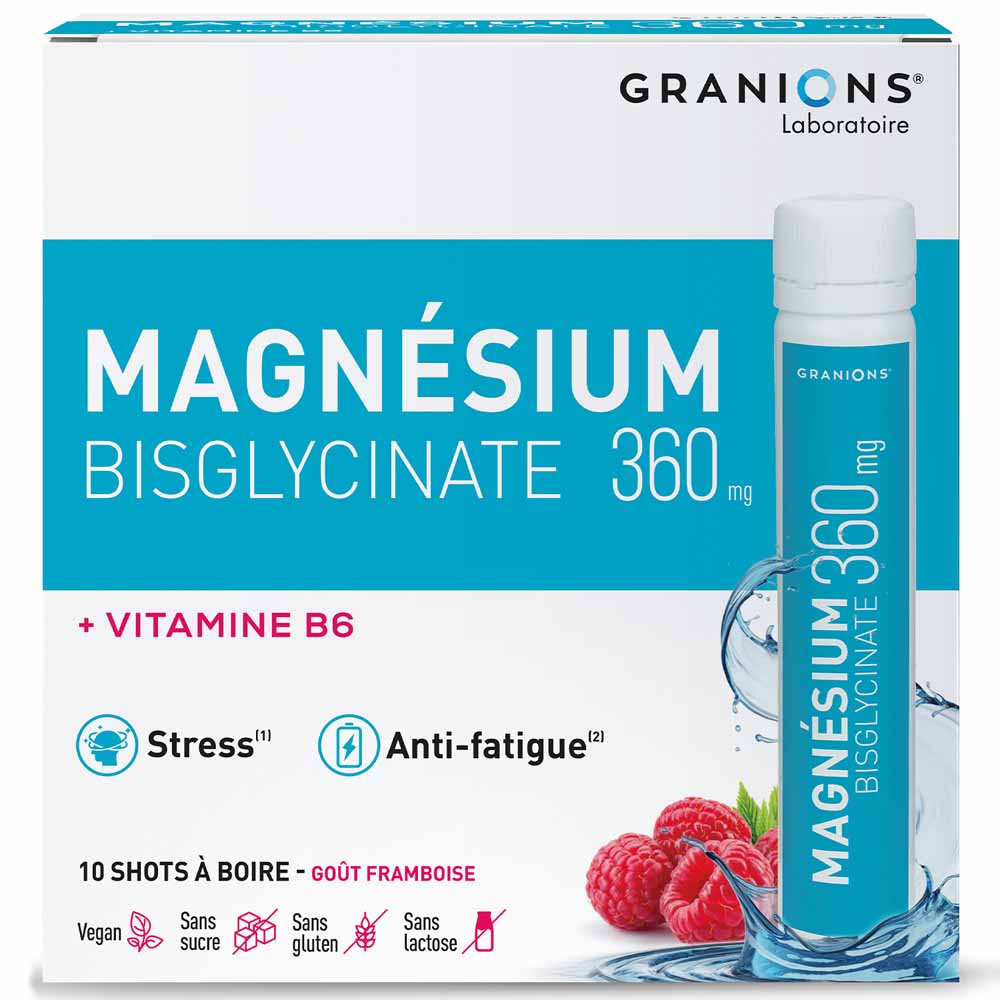 Granions Magnésium bisglicinato 360 10 ampollas