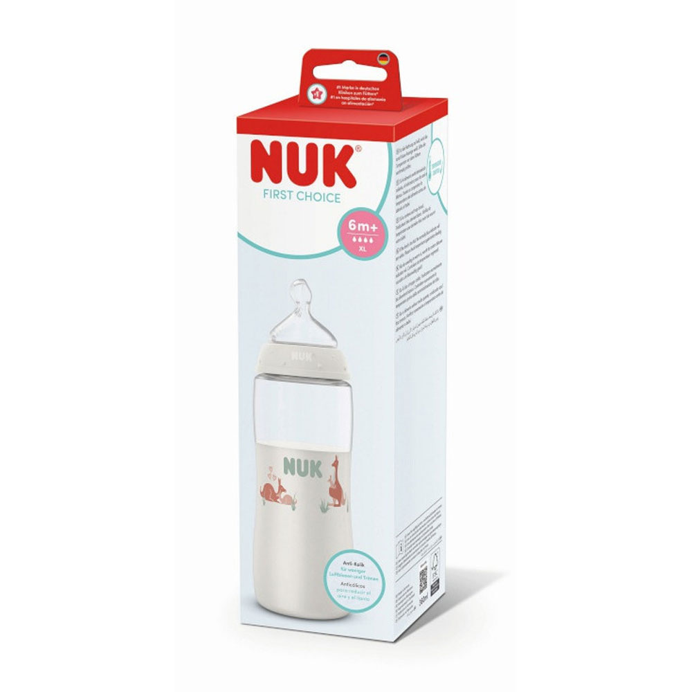 Nuk First Choice+ Biberón XL a partir de 6 meses 360 ml