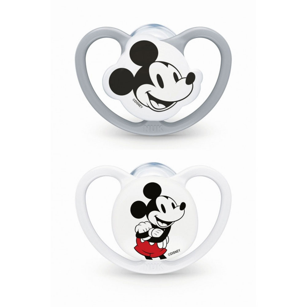 Nuk Space Chupetes fisiológicos Disney de 6 a 18 meses 2 x