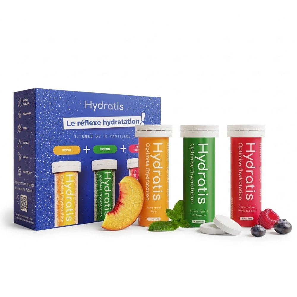 Hydratis Pack invierno 30 comprimidos efervescentes