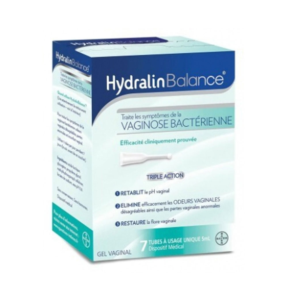 Hydralin Balance Gel vaginal para vaginosis bacteriana 7 x 5 ml