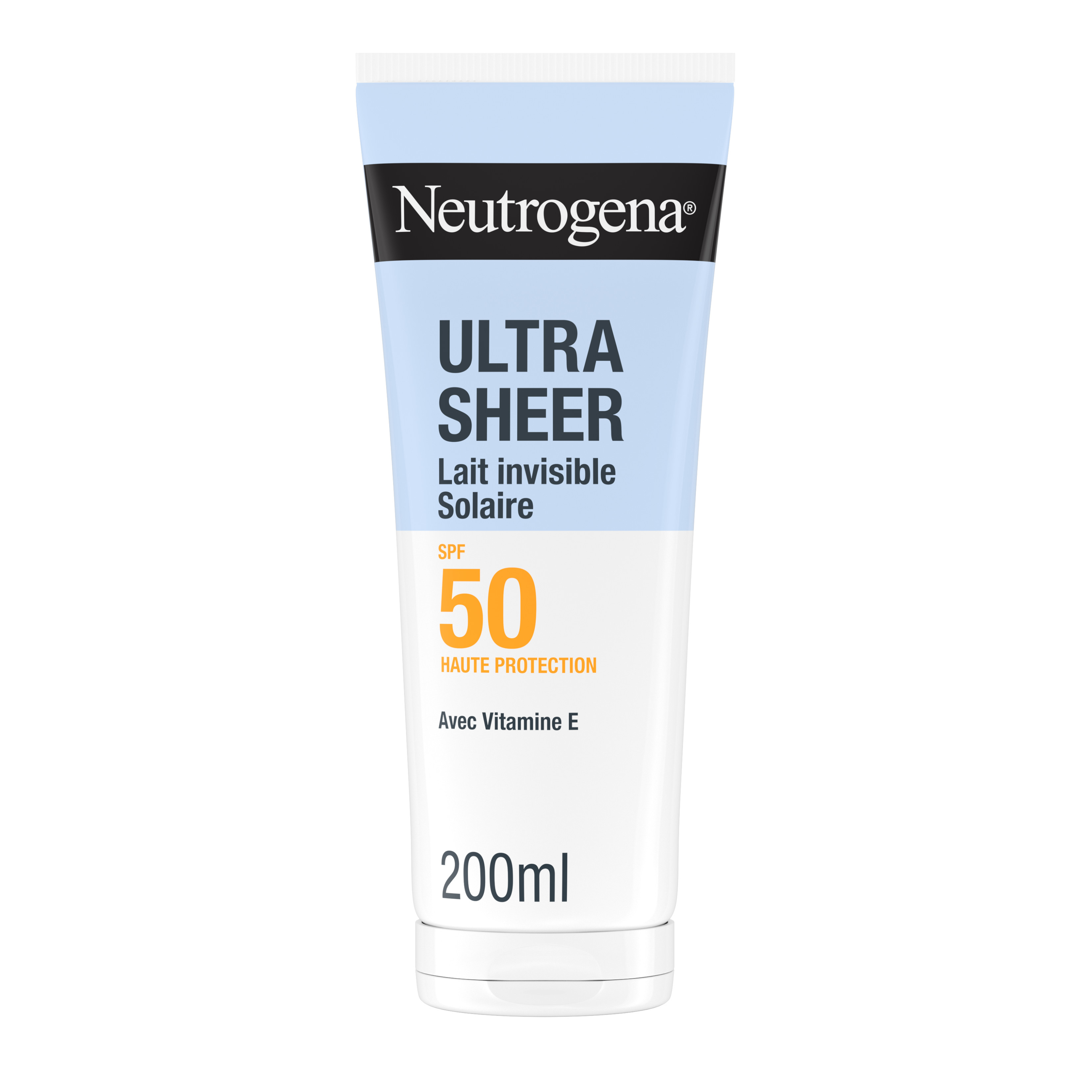 Neutrogena Ultra Sheer Leche solar invisible SPF50 200 ml