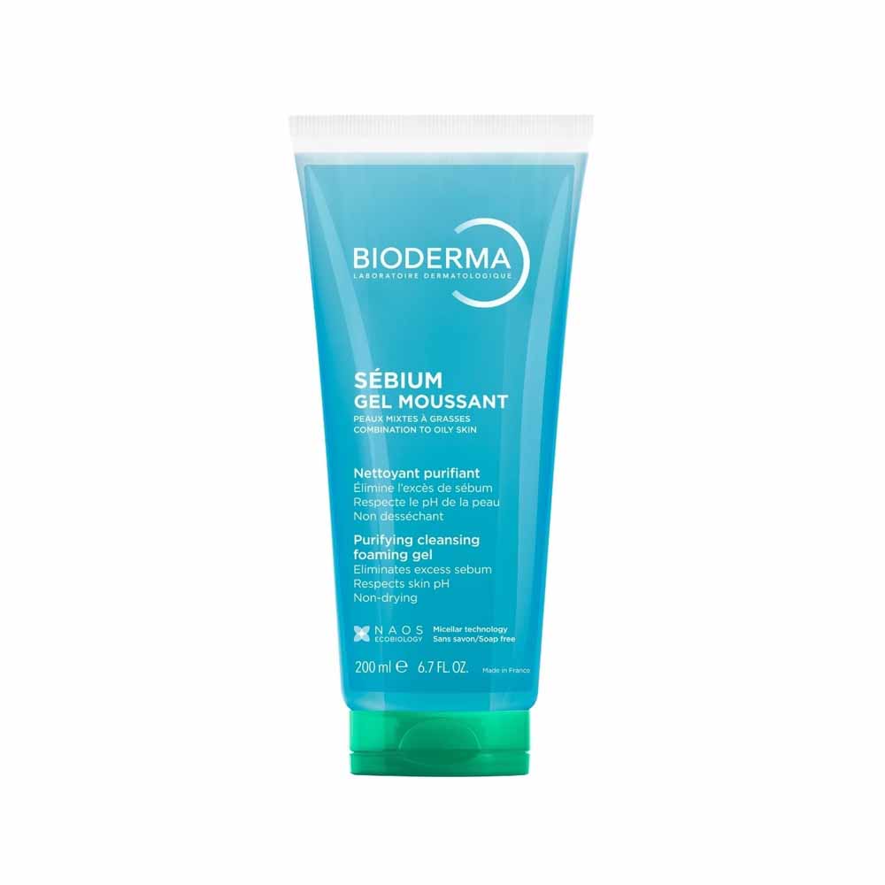 Bioderma Sebium Gel limpiador espumoso piel grasa 200 ml