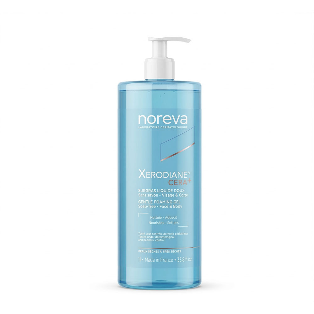 Noreva Xerodiane Cera+ Gel surgras líquido suave piel muy seca 1 l