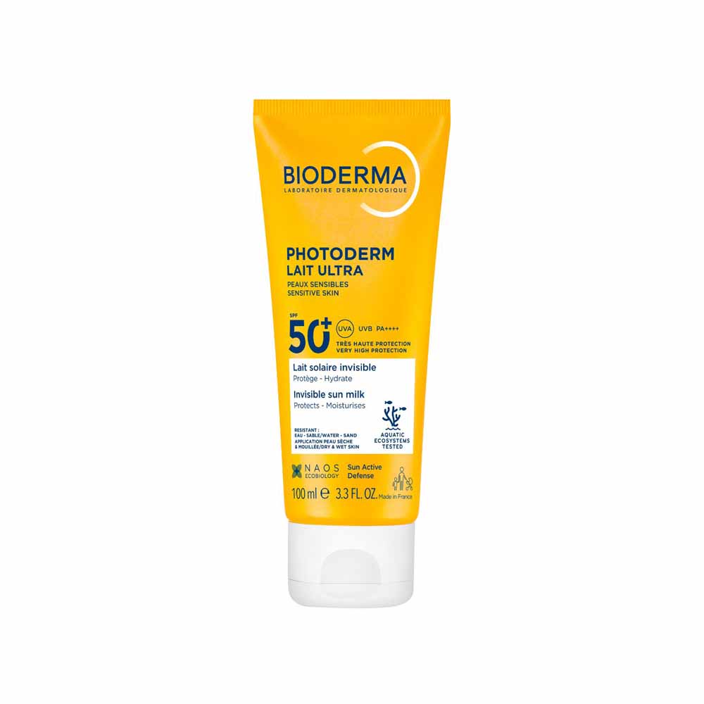 Bioderma Photoderm Lait Ultra SPF50+ Hydratation 8h 100ml Photoderm Piel sensible Bioderma Ultra SPF50+ Hydratation 8h Piel sensible 100 ml