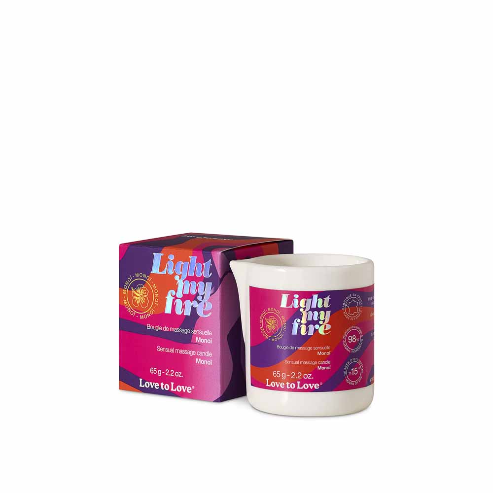 Love To Love Vela de masaje Light My Fire