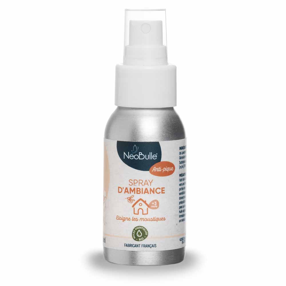 Neobulle Antipicaduras Spray para habitaciones Mantiene alejados a los mosquitos 50 ml