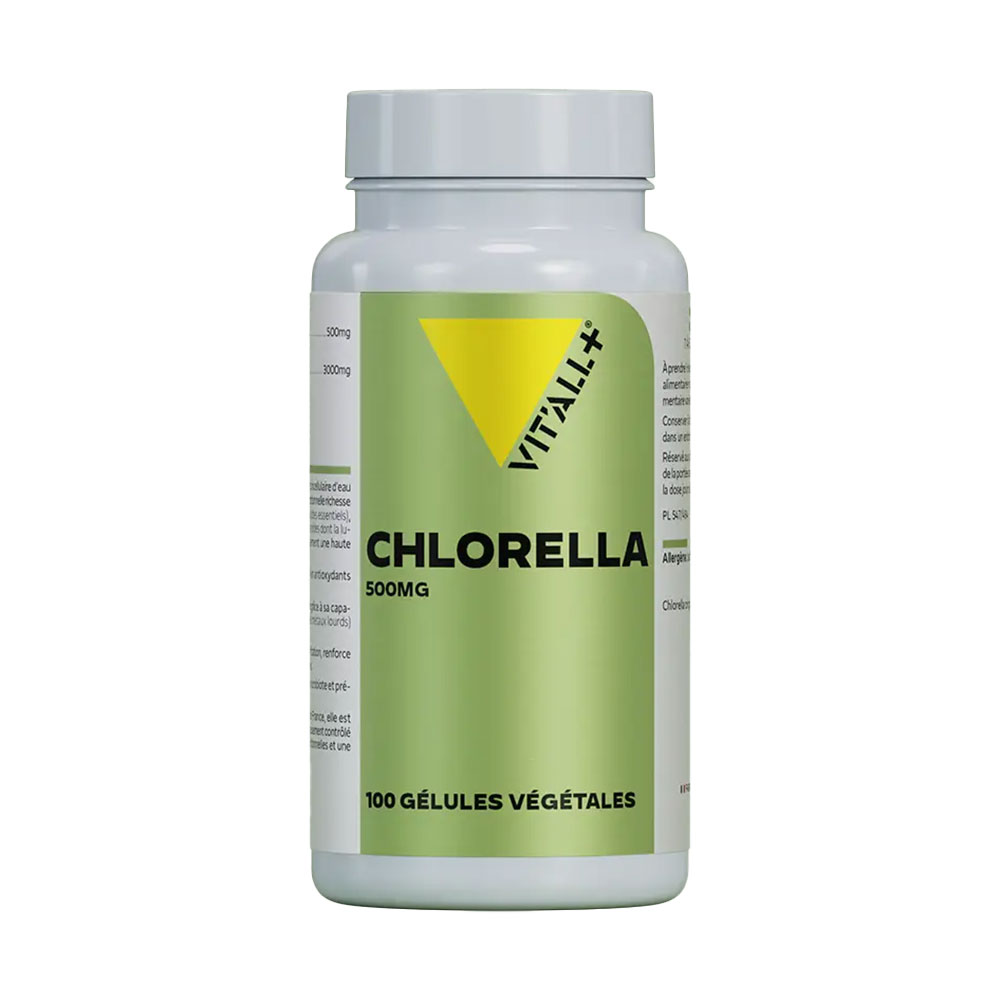 Vit'All+ Chlorella 500 mg 100 cápsulas vegetales