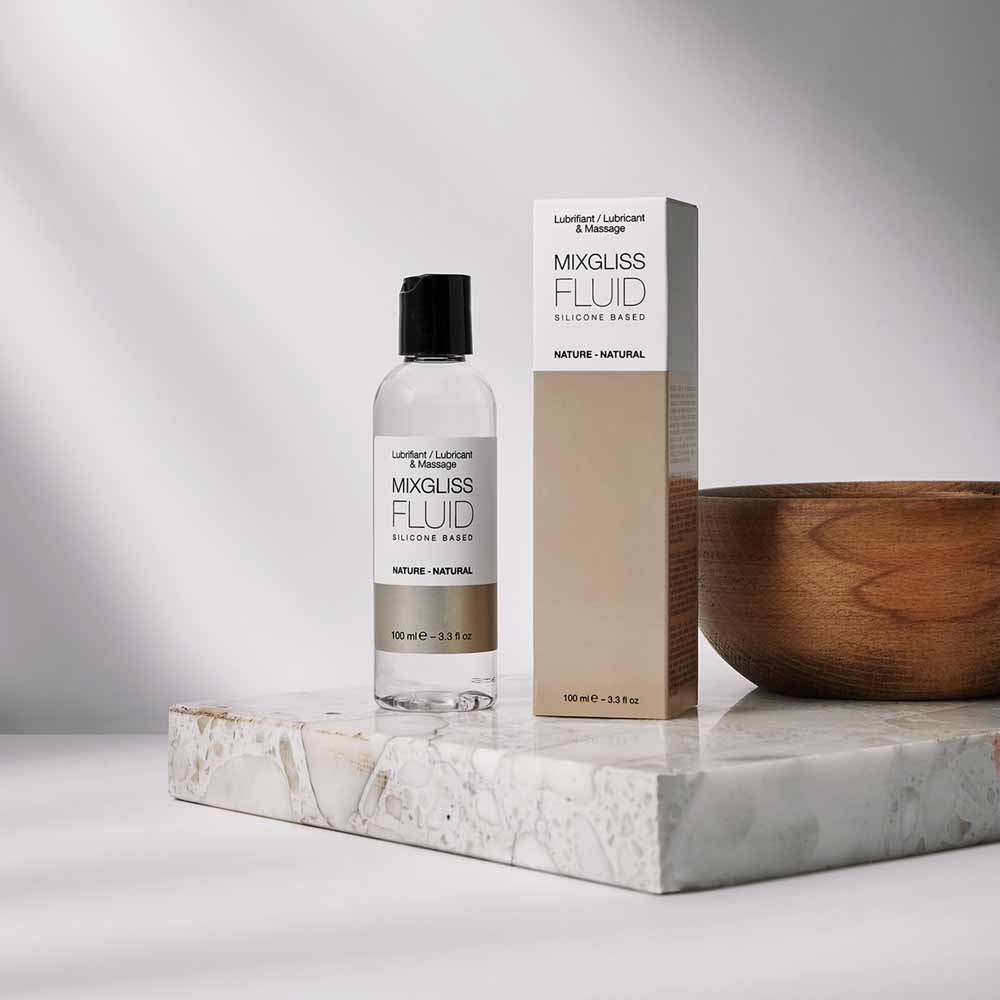Mixgliss Lubricante íntimo de silicona 2 en 1 sin perfume 100 ml