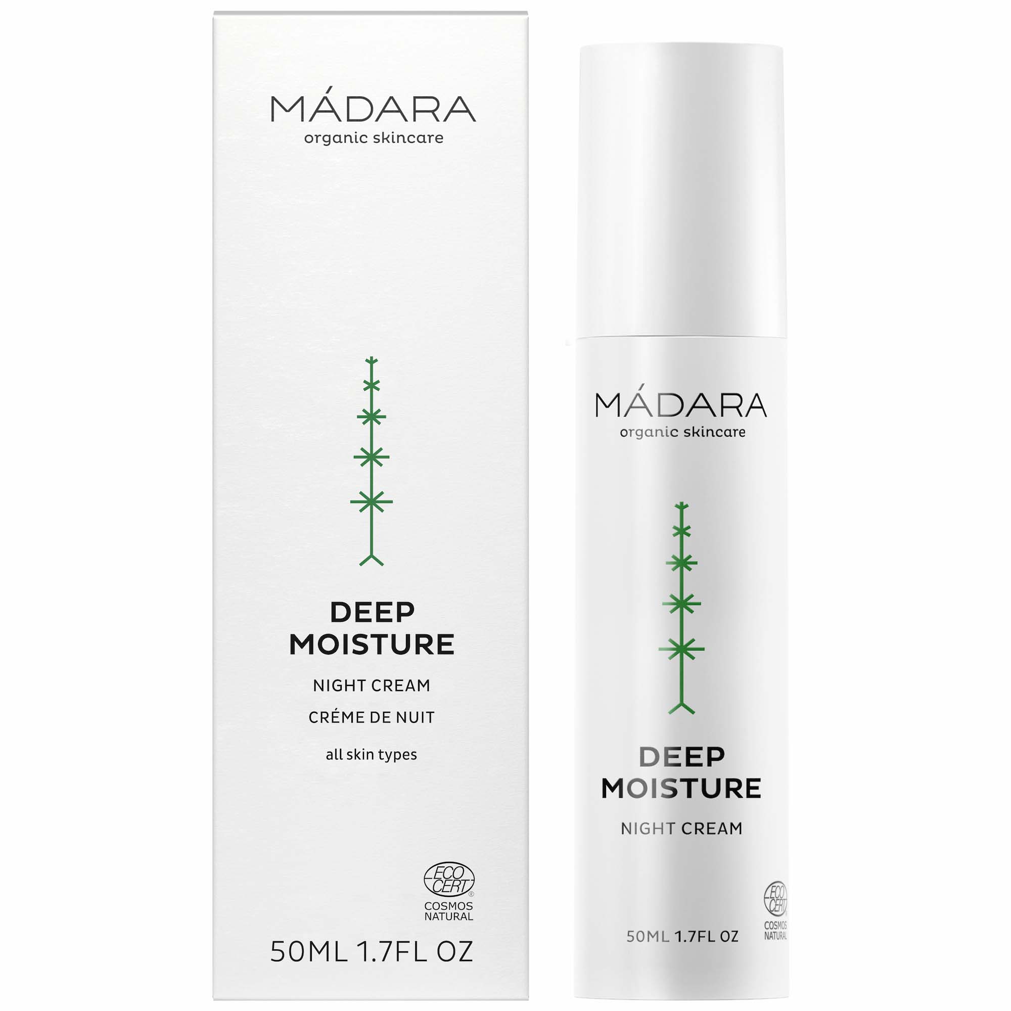 MÁDARA organic skincare Deep Moisture Crema de noche 50 ml