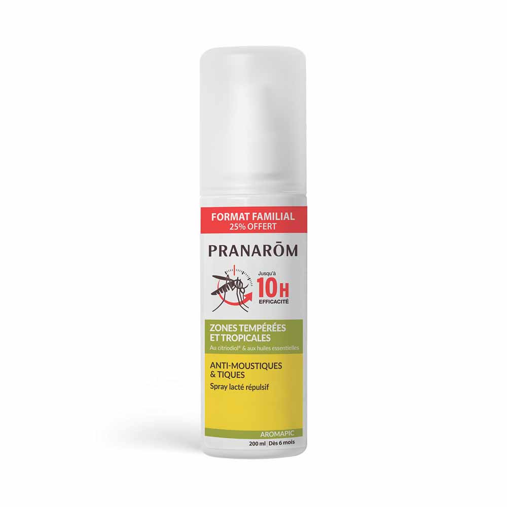 Pranarôm Aromapic Spray lechoso antimosquitos 200 ml