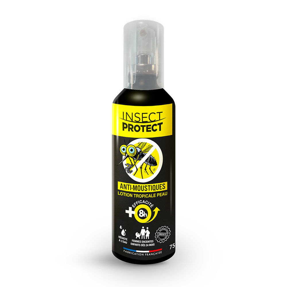 Insect Protect Repelente de mosquitos loción tropical piel 75 ml