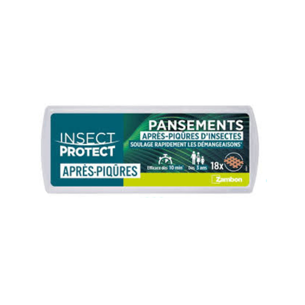 Insect Protect Afterpic parches para picaduras 18 unidades