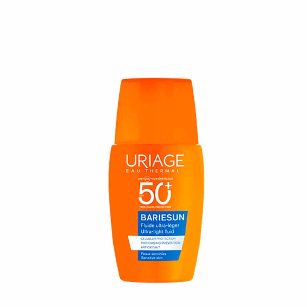 Uriage Bariésun Fluido ultraligero SPF50+ pieles sensibles 30 ml