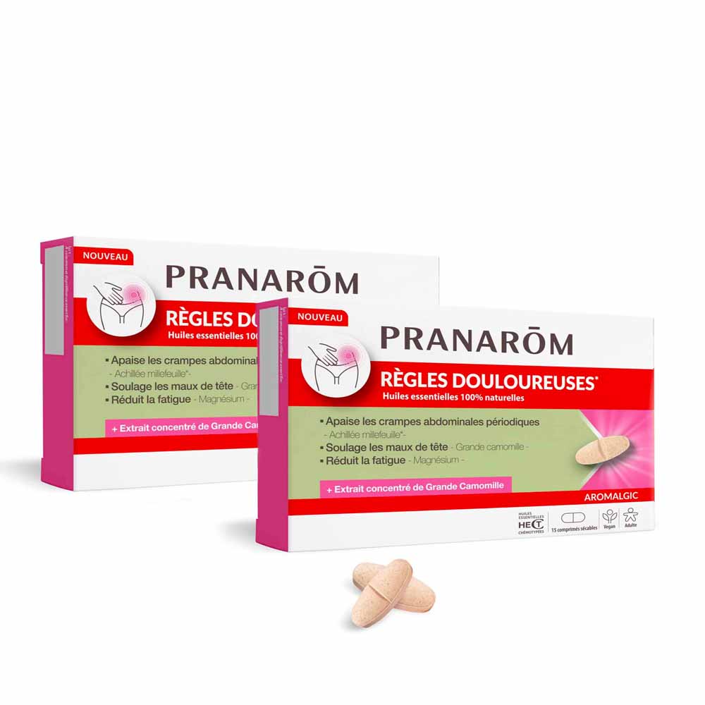 Pranarôm Aromalgic Duo reglas dolorosas 2 x 15 comprimidos