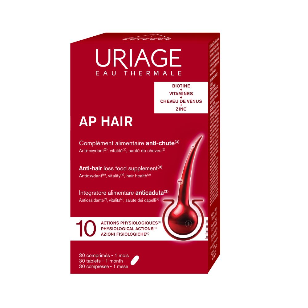 Uriage Ap Hair Anticaída 30 comprimidos