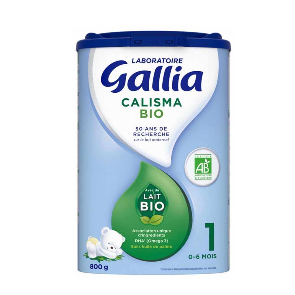 Gallia Calisma Leche en polvo bio de 0 a 6 meses 800 g