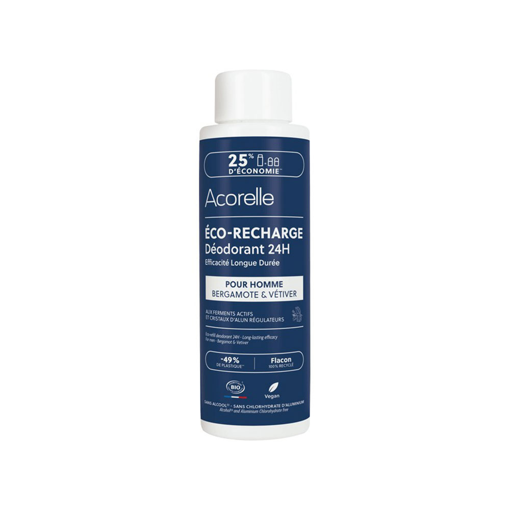 Acorelle Recarga desodorante roll-on 24h hombre 100 ml