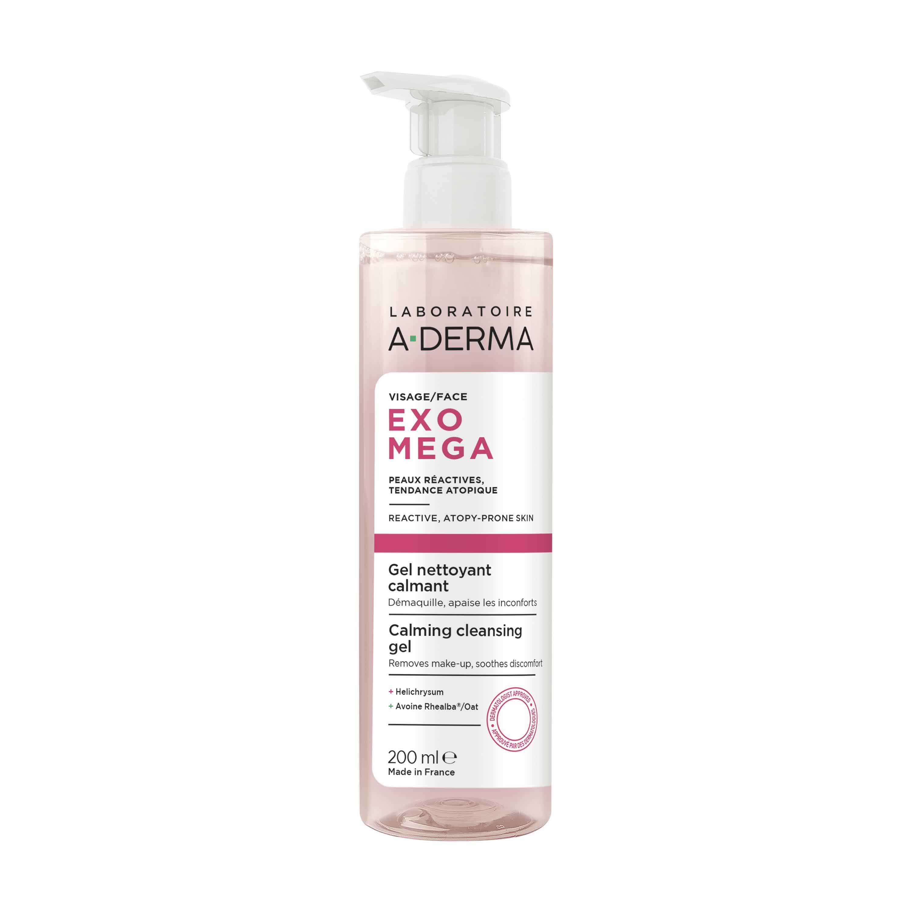 A-Derma Exomega Gel limpiador calmante 200 ml