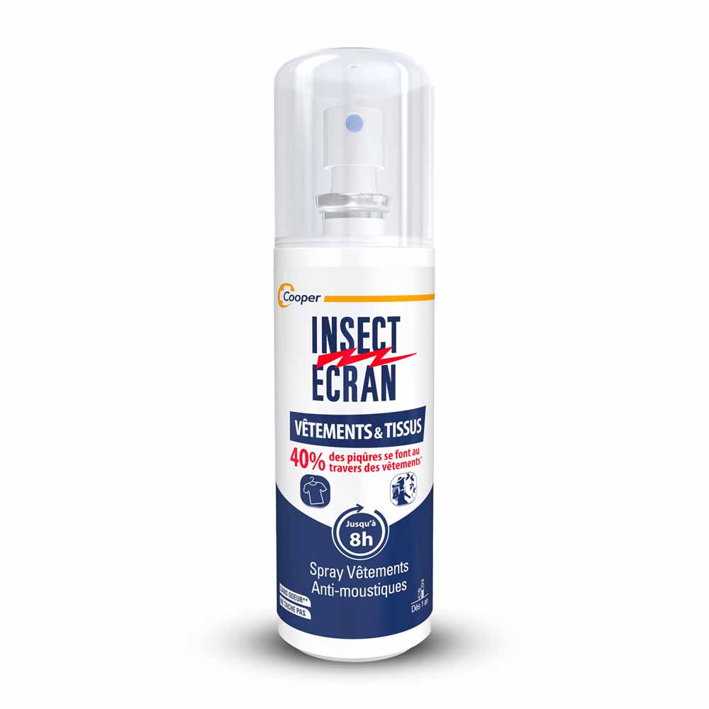 Insect Ecran Textiles Spray ropa y tejidos antimosquitos 100 ml