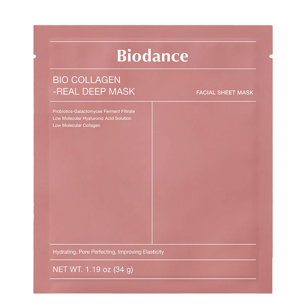 Biodance Mascarilla de tejido gelificado con bio colágeno firmeza 1 unidad